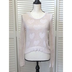 LC Knitted Heart Sweater